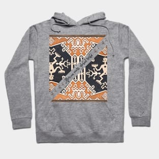 African roots, global tribe, African tribal Hoodie